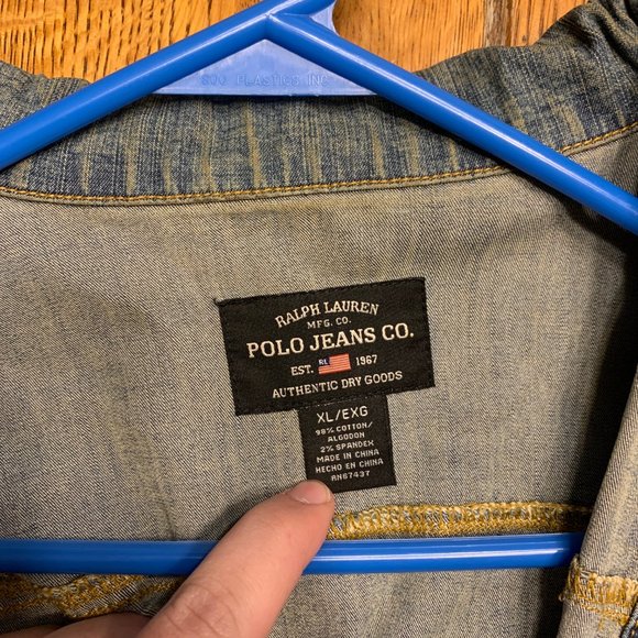 Vintage Ralph Lauren Denim Jacket - Picture 2 of 3